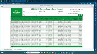 Logwatch Demo for Suppliers [upl. by Wyne518]