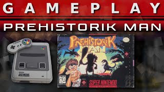 Gameplay  Prehistorik Man SNES [upl. by Kepner]