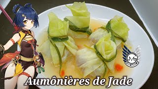 Aumoniere de Jade  Recette Genshin Impact en vrai [upl. by Eurd157]