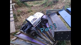 UKs Largest Crawler Course vs Remo Hobby 1093 At Paddlesworth RC Park [upl. by Ynej140]