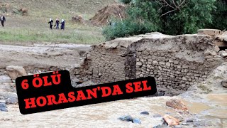 ERZURUM HORASANDA ÖLÜMLÜ SEL FELAKETİ [upl. by Sulecram]