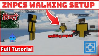 ZNPCS WALKING COMMAND TUTORIAL  Hindi  How to use Znpcs path command  kanhaiyaswagger [upl. by Atniuq]