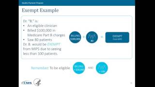 Participating in MIPS Part 2 Small Rural and Underserved Practices [upl. by Icats]