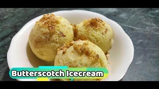 Butter Scotch Ice Cream  Butterscotch Recipe  Homemade Butterscotch Ice Cream  Easy Desserts [upl. by Portwine]