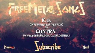 Royalty Free Metal  KO by CONTRA Instrumental version  Download link in description [upl. by Jesh]