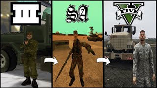 ЭВОЛЮЦИЯ ВОЕННЫХ В СЕРИИ GTA 1997→2022 [upl. by Elston]