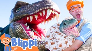 Blippi Learns About Baby Dinosaurs Educational Videos for Kids [upl. by Ruthi570]