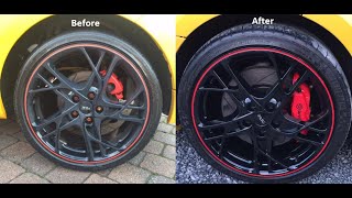 Extensive Wheel Detailing  Megane RS 265 [upl. by Ellednek]