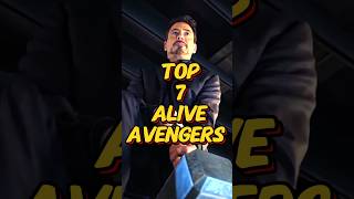 Top 7 Alive Avengers ProPlays1o facts shorts avengers [upl. by Snashall]