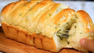 Everyone was surprised after trying it Simple and delicious garlic bread recipe [upl. by Weig]