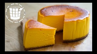 ✴︎超濃厚クリーミーかぼちゃのチーズケーキ✴︎How to make Rich Pumpkin cheesecake✴︎ベルギーより125 [upl. by Darom288]