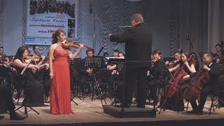 N RimskyKorsakov Concert Fantasy on Russian Themes Op 33  Annelle K Gregory violin [upl. by Oiciruam]