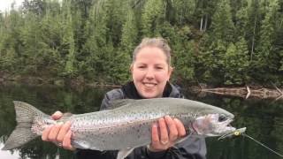 Spring Trout Fishing Vancouver Island [upl. by Olsen336]