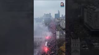 Anti war protest Poland [upl. by Mllly]