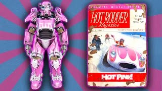 Fallout 4  Hot Rod Hot Pink Power Armor Paint  Walkthrough Guide [upl. by Floeter]