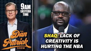 Shaq Explains Why NBA is in Decline and Why the Joel Embiid Situation Bothers Him  DAN PATRICK SHOW [upl. by Retsof]