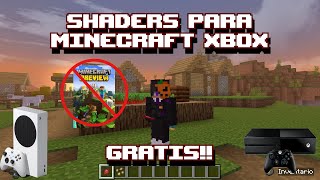 Como instalar shaders en Minecraft Xbox sin minecraft preview shadersminecraft xbox minecraft [upl. by Ohs]