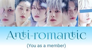 Karaoke ver Antiromantic  TXT you as a member [upl. by Imij467]