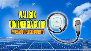 Wallbox Pulsar Plus  Pruebas en instalación fotovoltaica  Gestión excedente paneles solares [upl. by Adriel918]