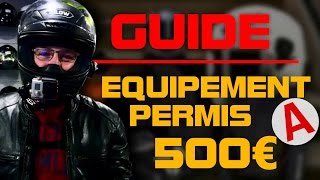 GUIDE  EQUIPEMENT PERMIS MOTO [upl. by Iover]