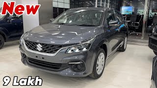 BALENO 2024 New Upadted Model  Maruti Suzuki BALENO ZETA 2024 Grey Colour Review [upl. by Ahsimit]