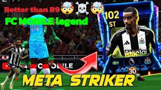 Alexander Isak fc mobile review 🤯🤯🤯 better than R9 best st in fc mobile💯💯💯 gameplay fc25 fifa [upl. by Allerie]