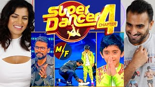 SANCHIT Mindblowing Performance  Super Dancer 4  Sanchitstyle x The Quick Style  REACTION [upl. by Ehttam]