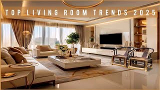 Top 12 Living Room Design Trends 2025  Stylish amp Functional Ideas for Your Home [upl. by Bouton]