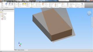 Creating Holes with An Angled Work Plane [upl. by Wickham]