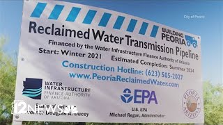 Peorias Paloma Park using reclaimed water to save the city money [upl. by Suoirred]