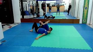 PANKRATION TECHNIQUES GROUND TRIPLE LOCKHEADARMLEG [upl. by Odlonyer]