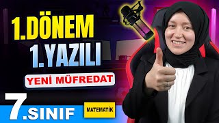 7Sınıf Matematik 1Dönem 1Yazılıya Hazırlık [upl. by Otokam]