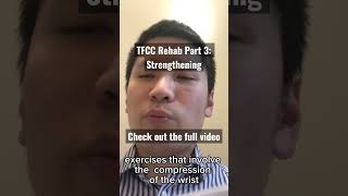 TFCC Rehab Part 3 Strengthening [upl. by Edmond]