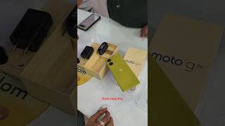 Unboxing Moto G85 5g Olive Green💥🔥💯smartcornervlogmotorolamotog855gshorts [upl. by Nitsur]