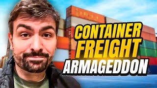 Container Freight Armageddon  E16 Merchants Diary Podcast [upl. by Hajidahk722]