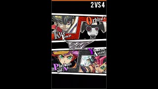 Yugioh Duel Links  Tag Duel Tournament 2 Vs 4 Kite Vs Yuma x Playmaker [upl. by Ezaria546]