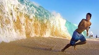 Big waves at Cabo Beach [upl. by Otxilac]