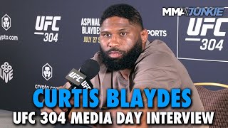 Curtis Blaydes I Would ‘Fck up’ Alex Pereira  UFC 304 [upl. by Nogam]