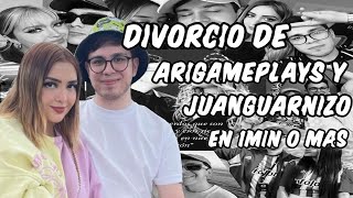 Divorcio Arigameplays y Juansguarnizo en 1 min o mas [upl. by Eppilihp256]