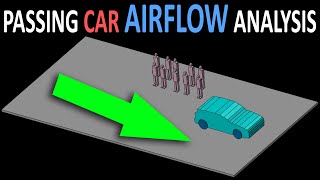 Passing Car AirFlow Analysis [upl. by Hseham]