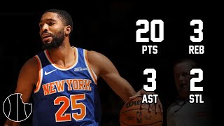 Mikal Bridges Highlights  Knicks vs Pistons  7th Dec 2024 [upl. by Nnylarej]