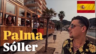 Last Day in Mallorca Discover Palma and Sóller with A Historic Train Ride  Mallorca Travel Vlog [upl. by Delano]