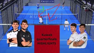 STUPA\YANGUAS BATTLING vs Tello\Jofre in Kuwait P1 quarterfinals  HIGHLIGHTS [upl. by Corry]