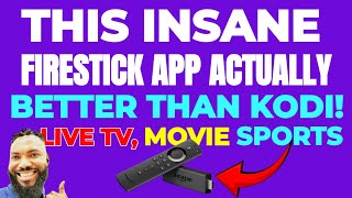 TOTAL INSANE FIRESTICK APP THAT ACTUALLY BETTER THAN KODI💯 NEW 2024 [upl. by Rehptosirhc]