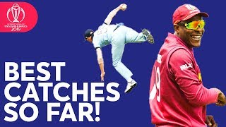 Stokes de Kock Cottrell  BEST CATCHES So Far  ICC Cricket World Cup 2019 [upl. by Allis]