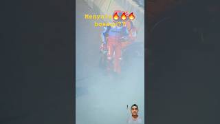 Moment motor Marc Marquez terbakar [upl. by Bolling]