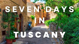 Escape to Tuscany Your Epic 7Day Itinerary 2024  Travel Guide 🇮🇹 [upl. by Eward]