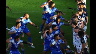 Samoas sensational Siva Tau performed to England at Emirates Stadium  Cazoo Match Highlights [upl. by Jaddo]