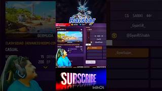 Raistar no gali challenge RaiStar GyanGaming freefireindiaback viralshort freefireshort [upl. by Llerrehs]