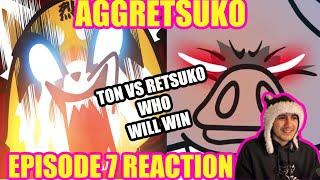 Aggretsuko S1 E7 quotThe Duelquot REACTION TON VS RETSUKO LETS GOOO [upl. by Kciv677]